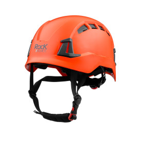 義大利 ROCK HELMET Uniko 安全頭盔(運動、高空雙認證) | 螢光橘色 54/63 cm 義大利製 R397-07 03